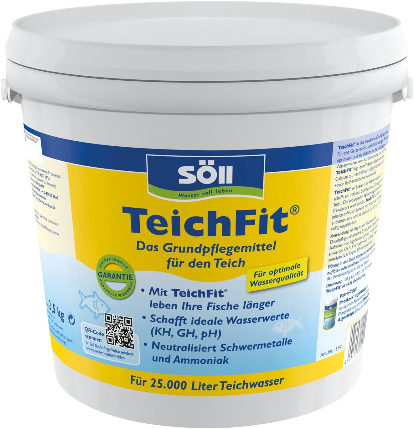 4021028151402 - Söll TeichFit® 25 kg für 25000 l