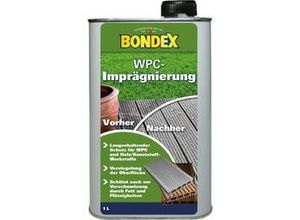 4021059006931 - Ppg-bondex - Bondex wpc Imprägnierung Versiegelung Schutz Terrassenimprägnierung Boden 1 l