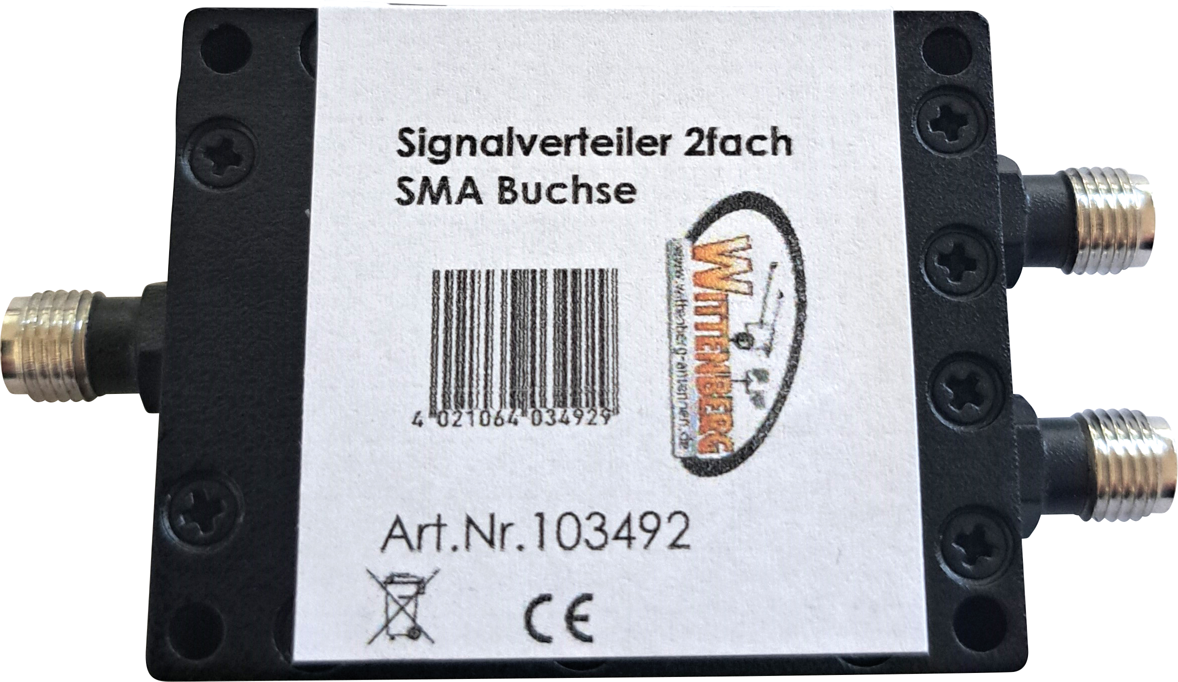 4021064034929 - WIT POLY-103492 - Signalverteiler SMA 2-fach