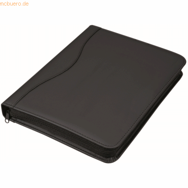 4021068300709 - Ringbuchmappe RONDO DIN A4 Lederimitat schwarz 4021068300709 - Ringbuchmappe RONDO DIN A4 Lederimitat schwarz