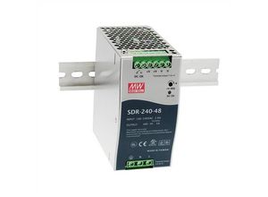 4021087017947 - SDR-240-48 Hutschienen-Netzteil (DIN-Rail) 48 v dc 5 a 240 w Anzahl Ausgänge1 x Inhalt - Mean Well