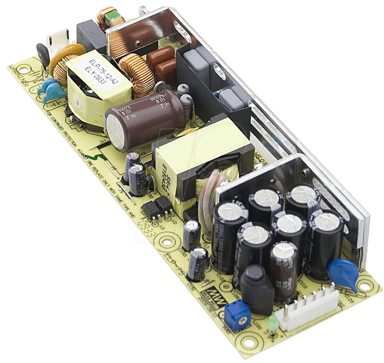 4021087023726 - ELP-75-15 AC DC-Netzteilbaustein open frame 15 V DC 5 A 1 St