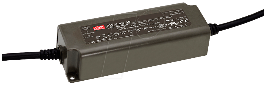 4021087025560 - PWM-40-36 LED-Trafo Konstantspannung 403 W 0 - 112 A 36 V DC dimmbar PFC-Schaltkreis Überlastschutz 1 St