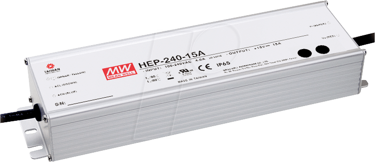 4021087032285 - HEP-240-54A AC DC-Einbaunetzteil 4450 mA 240 W 54 V DC offene Kabelenden 1 St