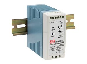 4021087038676 - DRA-60-12 Hutschienen-Netzteil (DIN-Rail) 12 v dc 5 a 60 w Anzahl Ausgänge1 x Inhalt 1 - Mean Well