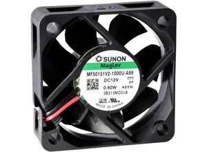 4021087090711 - MF50152VX-1000U-A99 Axiallüfter 24 v dc 3159 m³ h (l x b x h) 15 x 50 x 50 mm - Sunon