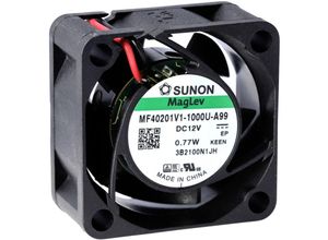 4021087090766 - MF40202VX-1000U-A99 Axiallüfter 24 v dc 1834 m³ h (l x b x h) 20 x 40 x 40 mm - Sunon