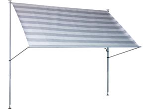 4021093060432 - Kassettenmarkise ANGERER FREIZEITMÖBEL Markisen Gr 250 cm 170 cm weiß (hellgrau weiß)