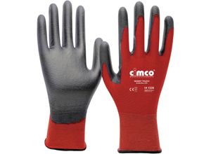 4021103059906 - Skinny Touch grau rot 141237 Nylon Arbeitshandschuh Größe (Handschuhe) 9 l en 388 1 Paar - Cimco