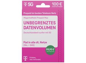4021114345647 - Magenta Mobil Max Prepaid-Karte ohne Vertragsbindung