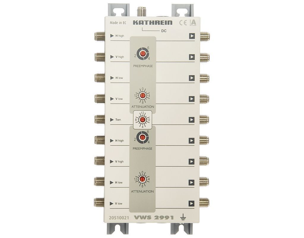 4021121464089 - VWS 2991 SAT-Verteilnetzverstärker 8xSAT 1xTerr