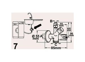 4021163129991 - Weitere - Schell Geräteeckventil ag 127 mm (1 2) Kombiventil Geräteanschluss