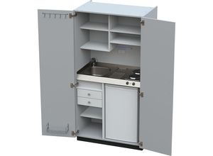 4021177250865 - Schrankküche mit Flügeltüren - kaiserkraft 4021177250865 - Schrankküche mit Flügeltüren - kaiserkraft