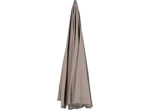 4021224509441 - Sonnenschirm rundes Design Ø 2000 mm Gestell anthrazit taupe