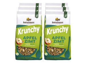 4021234902027 - barnhouse Krunchy Apfel Zimt Müsli 375 g 6er Pack