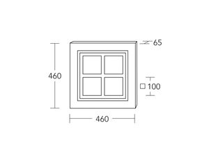 4021273044344 - LED-Deckenleuchte Heart of Mio Holz dimmbar