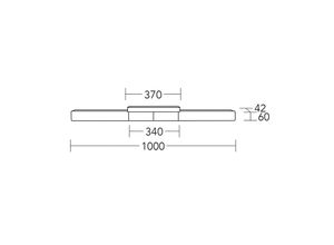 4021273045501 - LED-Deckenlampe Lana del bianco Holz dimmbar