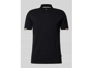 4021406579446 - Poloshirt mit Label-Print Modell Parlay