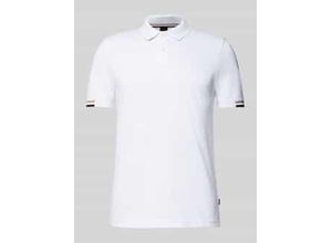 4021406580503 - Poloshirt mit Label-Print Modell Parlay