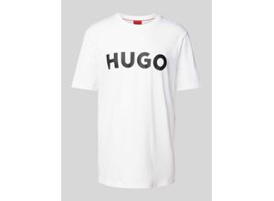 4021409465678 - T-Shirt mit Label-Schriftzug Modell DULIVIO