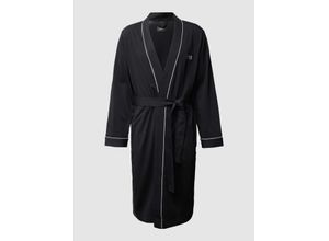 4021410672812 - Bademantel mit Kontraststreifen Modell Kimono BM