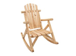 4021472493394 - bellavista - Home & Garden® Holz-Schaukelstuhl Timber