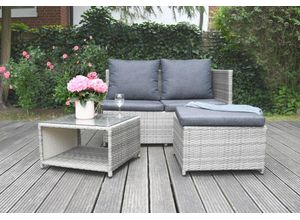 4021472519469 - bellavista - Home & Garden® Balkon Lounge Set Amalfi