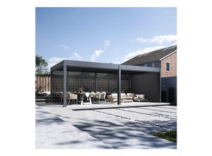 4021472534134 - bellavista - Home & Garden® Pergola Lamellen-Pavillon Oasis 360 x 720 cm Aluminium anthrazit