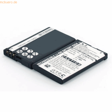 4021499097346 - Akku für Nokia C5 Li-Ion 37 Volt 700 mAh schwarz