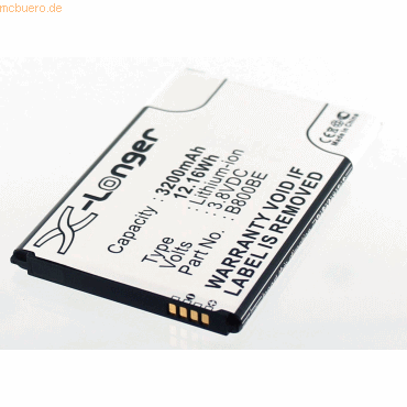 4021499119284 - Akku für Samsung Galaxy Note 3 Li-Ion 38 Volt 3200 mAh schwarz