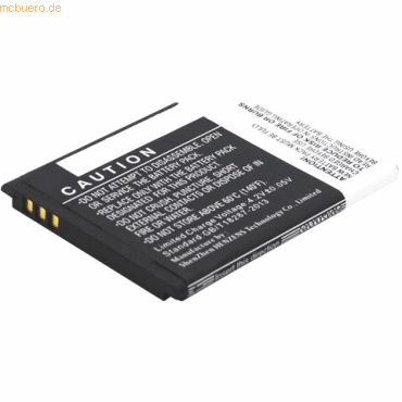 4021499121119 - Akku für Panasonic KX-TU327 Li-Ion 37 Volt 1000 mAh schwarz