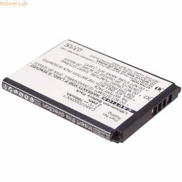 4021499143814 - Akku für Alcatel OT-356 Li-Ion 37 Volt 700 mAh schwarz