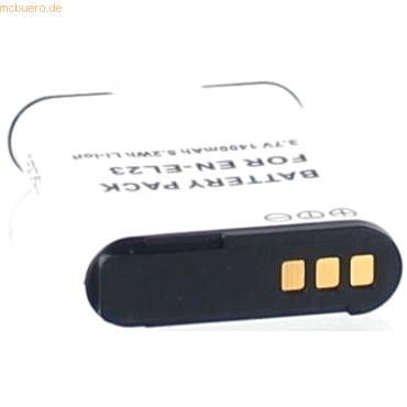 4021499157071 - Akku für Nikon EN-EL23 Li-Ion 38 Volt 1400 mAh schwarz