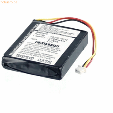 4021499162662 - Akku für Tomtom Rider 2 Li-Ion 37 Volt 800 mAh schwarz