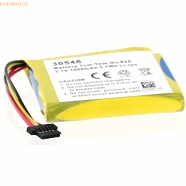 4021499186552 - Akku für Tomtom 4EJ41 Li-Ion 37 Volt 1000 mAh schwarz