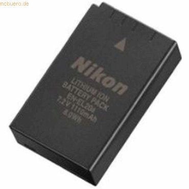 4021499197060 - Akku für EN-EL20A Li-Ion 72 Volt 1110 mAh schwarz