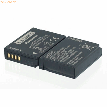 4021499241688 - Akku für LUMIX DMC-TZ7 Li-Ion 36 Volt 895 mAh sch