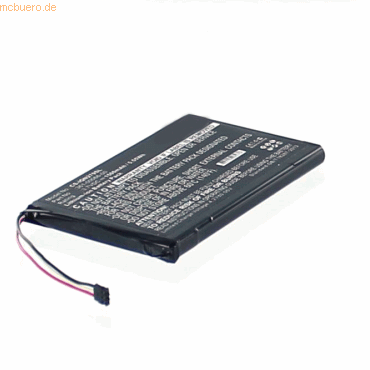 4021499275874 - Akku für Garmin nüvi 2797 Li-Ion 37 Volt 1500 mAh schwarz