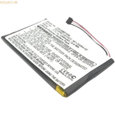 4021499303669 - Akku für Garmin nüvi 3790T Li-Pol 37 Volt 1200 mAh schwarz