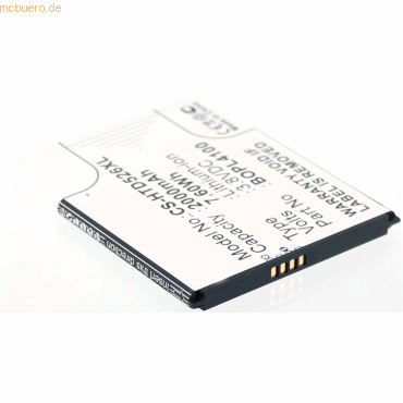 4021499323957 - Akku für Htc HQ60331141000 Li-Ion 37 Volt 2000 mAh schwarz 4021499323957 - Akku für Htc HQ60331141000 Li-Ion 37 Volt 2000 mAh schwarz