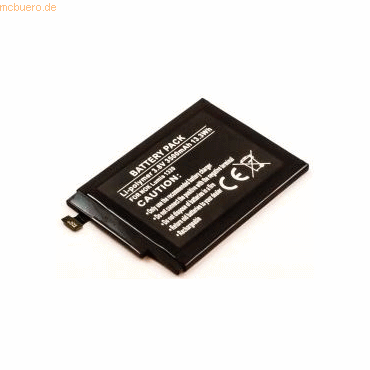 4021499376076 - Akku für Nokia BV-4BWA Li-Pol 38 Volt 3500 mAh schwarz