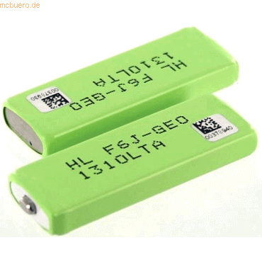 4021499376830 - Akku für Telekom T-PLUS 2 NiMH 2x12 Volt 880 mAh grün