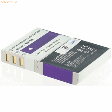 4021499388444 - Akku für Fujifilm X30 Li-Ion 37 Volt 1700 mAh grau