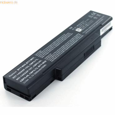 4021499412002 - Akku für Msi BTY-M66 Li-Ion 108 Volt 4400 mAh schwarz