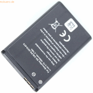 4021499483248 - Akku für Swisstone BBM 300 Li-Ion 37 Volt 1000 mAh Schwarz