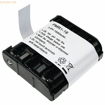 4021499546448 - Akku für Kenwood UPB-1H NiMH 36 Volt 1650 mAh schwarz