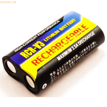 4021499561021 - Akku für Polaroid ION 230 Li-Ion 3 Volt 1100 mAh Schwarz