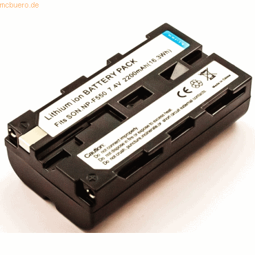 4021499570382 - Akku für Grundig LC 875 HE Li-Ion 74 Volt 2200 mAh Schwarz