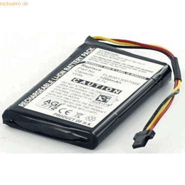 4021499581654 - Akku für Tomtom VFAS Li-Ion 37 Volt 1200 mAh schwarz