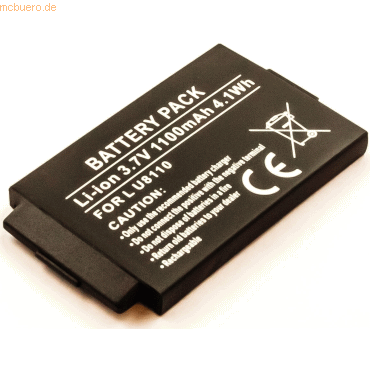 4021499582545 - Akku für LG Electronics U8380 Li-Ion 36 Volt 900 mAh Weiß